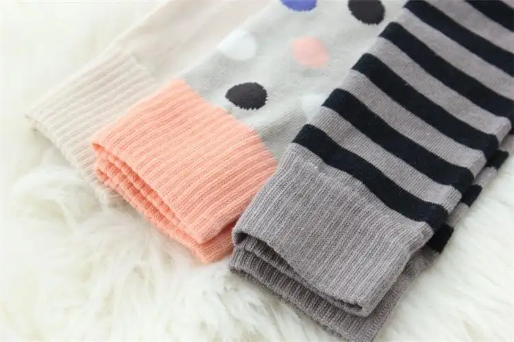 Spring And Autumn Children Pp Pants Cute Cartoon Bear Capri Infants Big Pp Pants Knitted Stripes