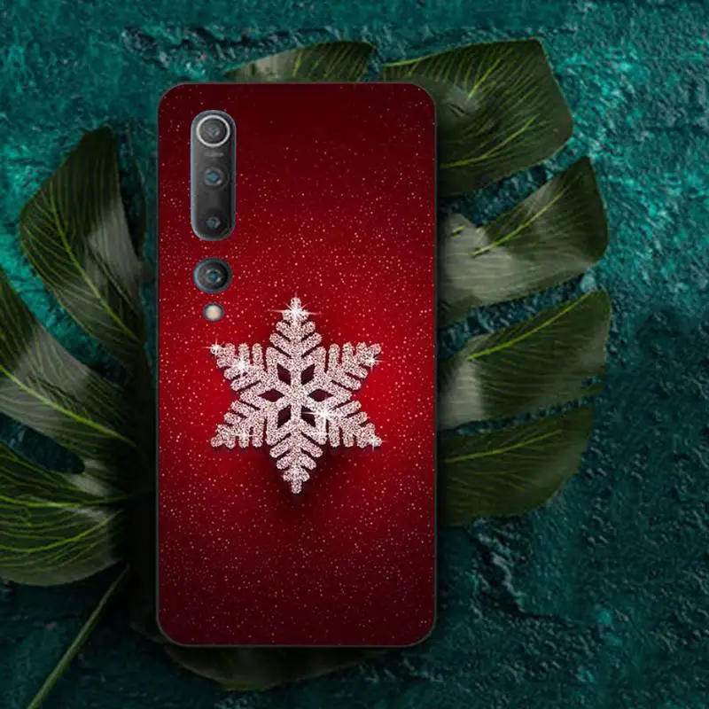 FHNBLJ snowflake Winter white snow Phone Case for RedMi note 4 5 7 8 9 pro 8T 5A 4X case xiaomi leather case Cases For Xiaomi