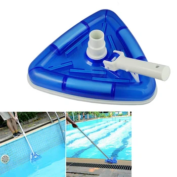 

11inch Triangle Flexible Spa Pool Vacuum Head for Cleaning Debris from Pool Floors new