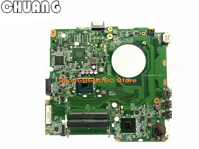 Материнская плата для ноутбука HP 15-N серии 737980-501 737980-001 DA0U81MB6C0 W/ 2117U 100%