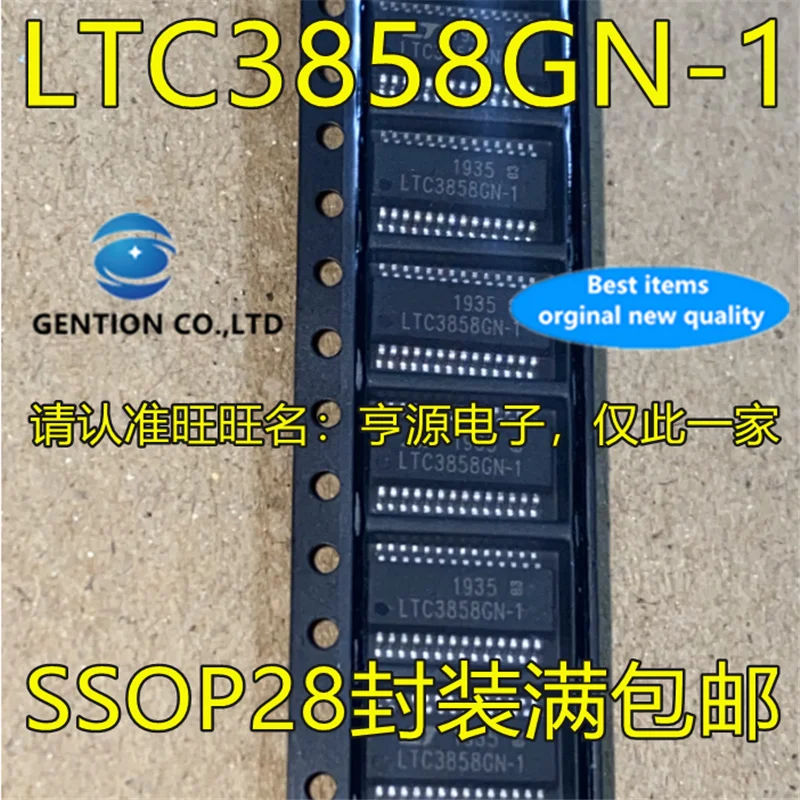 

10 шт. LTC3858GN-1 LTC3858GN SSOP-28 Мощность переключатель контроллер микросхема в наличии 100% новый и оригинальный