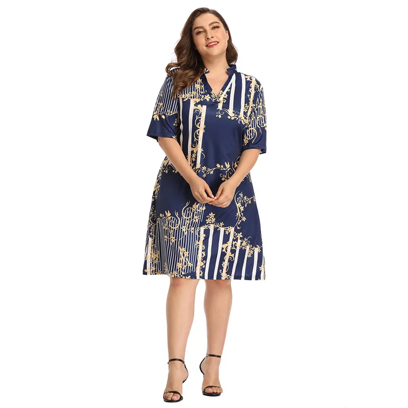 L-4XL Plus Size Dress Women Bodycon Thin Dresses Summer Big Size Ladies Clothes