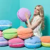 24 Styles Popular Round Soft Plush Filled Pillow Soft Cushion 15'' Macaron Shape Gift Home Decor Kids Toys Girls Birthday Gifts 1
