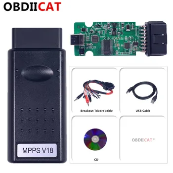 

OBDIICAT MPPS V13 V16 V18 Ecu Chip Tuning Scanner For Edc15 Edc16 Edc17 Support Multi-language Professional Mpps 18 Ecu Scanner