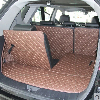 

Car Travel Special trunk mats for Hyundai Grand Santa fe 7 seats 2017-2013 durable boot carpets for Grand Santafe 6 eats