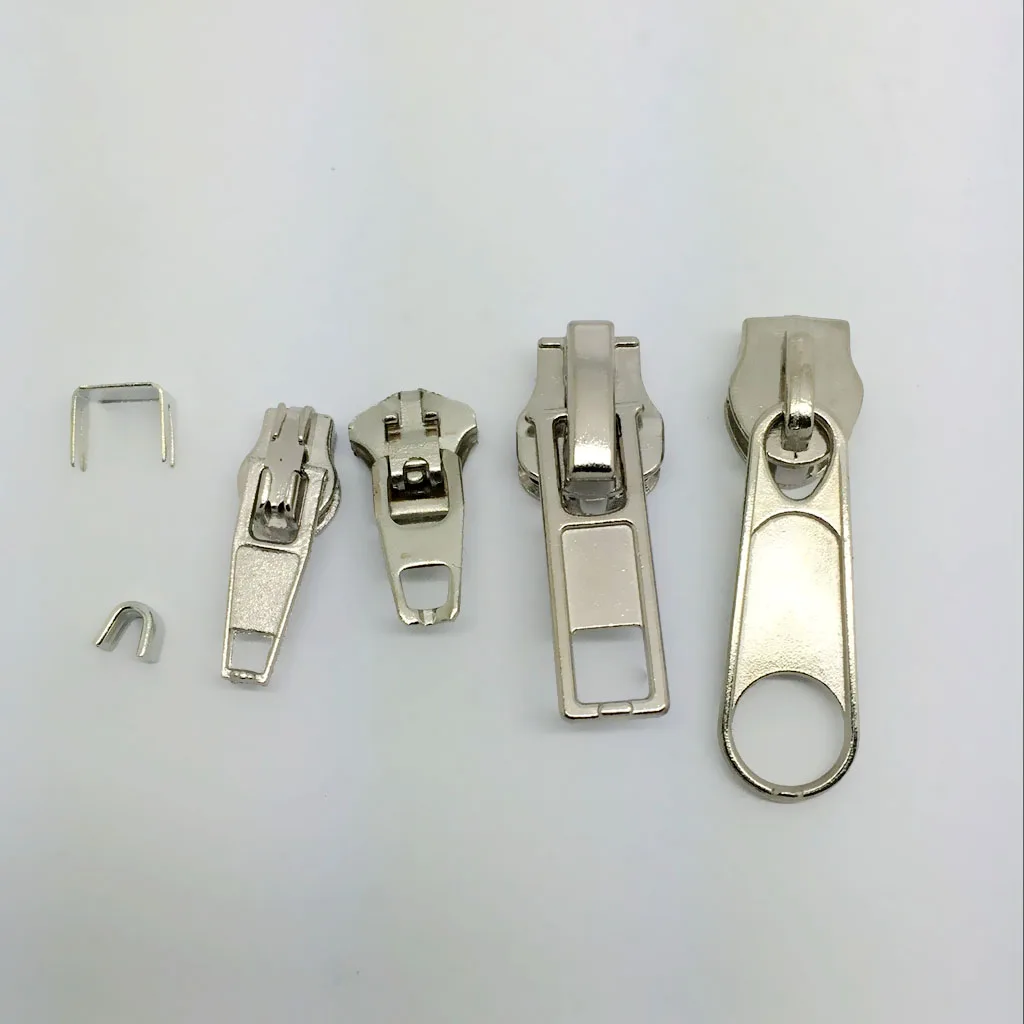 22 Pieces Fix Instant Zipper Repair Kit Zip Sliders Stops Removable Rescue Replacement Part for Bag Clothes Jeans