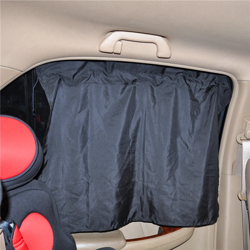 Car Side Window Shades UV Protection Screen 2x Suction Cup Lightweight