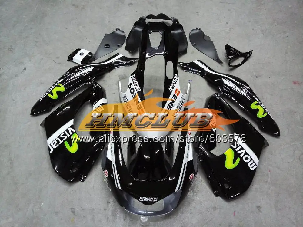 Набор для ухода за кожей YAMAHA YZF1000R Thunderace 1996 2007 61CL. 13 глянцевый черный YZF-1000R YZF 1000R 96 97 98 99 00 01 02 03 04 05 06 07 обтекатель - Color: No. 14
