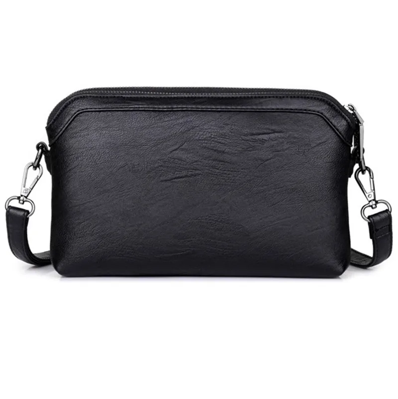 women Messenger bag soft PU Women's shoulder bag Mother gift Crossbody Bags Clutches Handbags