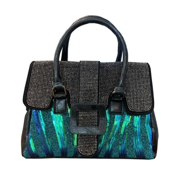 

Fashion Sequins Women Bag 2020 New Korean Commuter Handbag Casual Trend Hit Color Dual-use Shoulder Crossbody Bags for Women