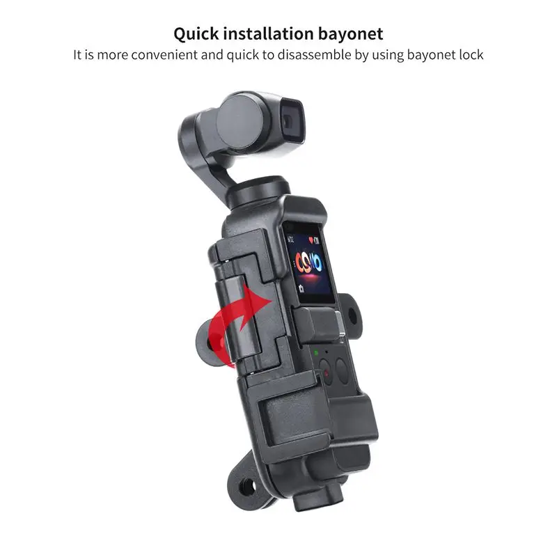 ABS Камера на Корпус чехол для DJI OSMO карман 1/4 дюйма адаптер микрофон Холодный башмак чехол адаптера