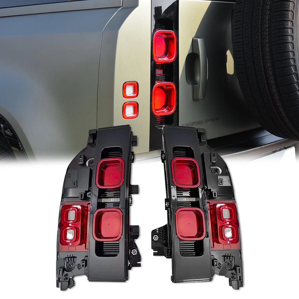 Fanale Posteriore A Led Luci Freno Posteriore Indicatore Di Direzione Ad Alta Direzione Fanale Posteriore Per Land Rover Defender L663 2020 2021 2022