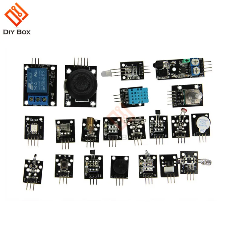 37 в 1 комплект датчика модуль для Arduino 37 в 1 датчик базовый модуль Набор начинающих модуль датчика обучающий костюм