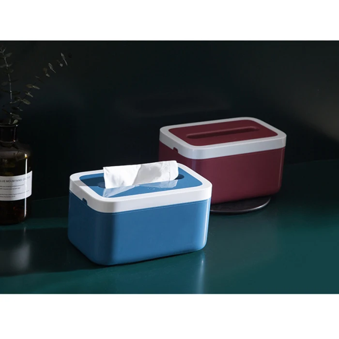 Водонепроницаемый держатель для салфеток, диспенсер для салфеток для ванной комнаты, коробка для салфеток с ночными огнями для домашнего ресторана, DEC889