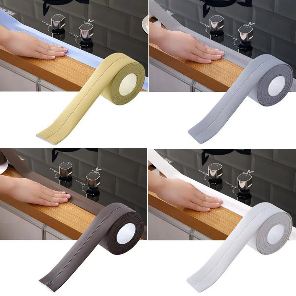 Bathroom Kitchen Shower Waterproof Mould Proof Tape Sink Bath Sealing