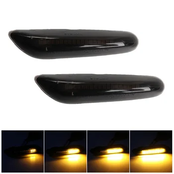 

2pcs 12V Car Sequential LED Side Marker Light Turn Signal Lamp For BMW E82 E88 E46 E90 E91 E92 E93 E60 E61 E83