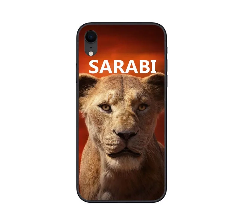 Мягкий силиконовый чехол для телефона Lion King Simba из ТПУ для Apple iPhone 8 7 6 6S Plus X XS MAX 5 5S SE XR чехол Coque Capa - Цвет: TPU