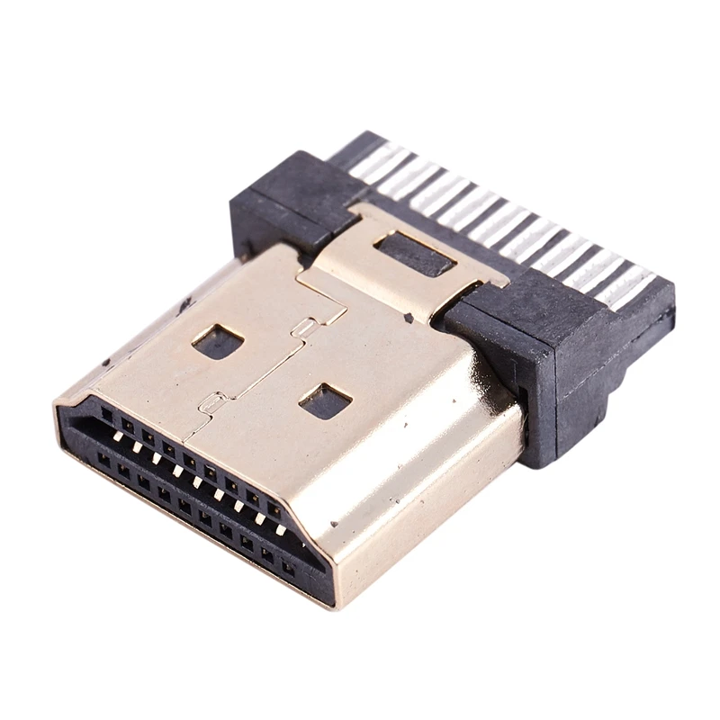 5 шт. HDMI Male 19 Pins A Type Разъем под пайку замена на окончание ремонта|Вилки с розеткой| |