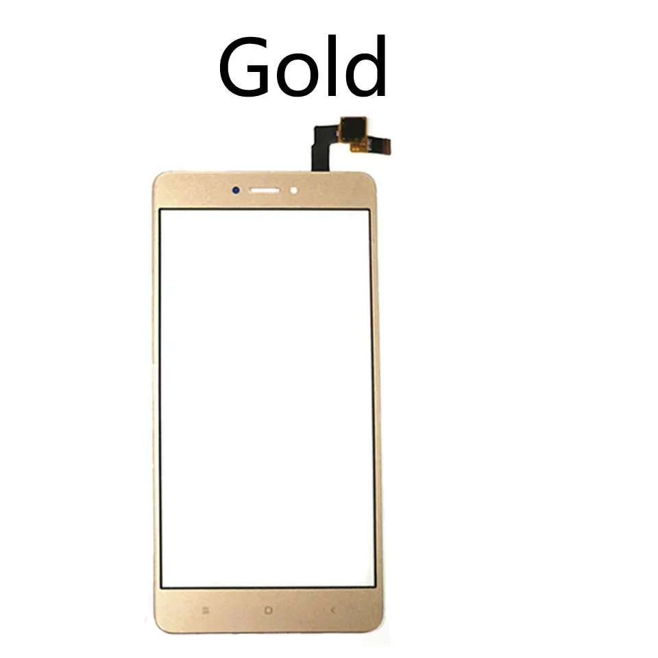 Gold-No tool 5," для Xiaomi Redmi Note 4x сенсорный экран панель сенсорный ЖК-дисплей стеклянная линза Панель сенсорный экран дигитайзер для Redmi Note4X - Цвет: Gold-No tool