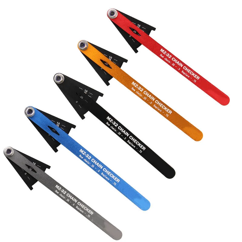 Road Bicycle Chain Measuring Indicator Multi-functional Aluminum Alloy