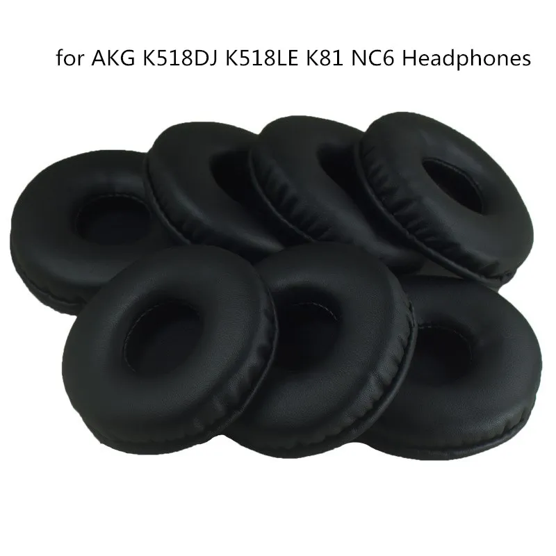 2 пары сменных амбушюров 70 мм для наушников AKG K518DJ K518LE K81 NC6 sony XB450AP AB амбушюры из