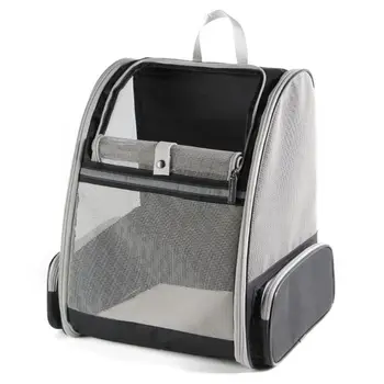 

Breathable Foldable Mesh Pet Carrier Backpack for Small Dog and Cat 517D