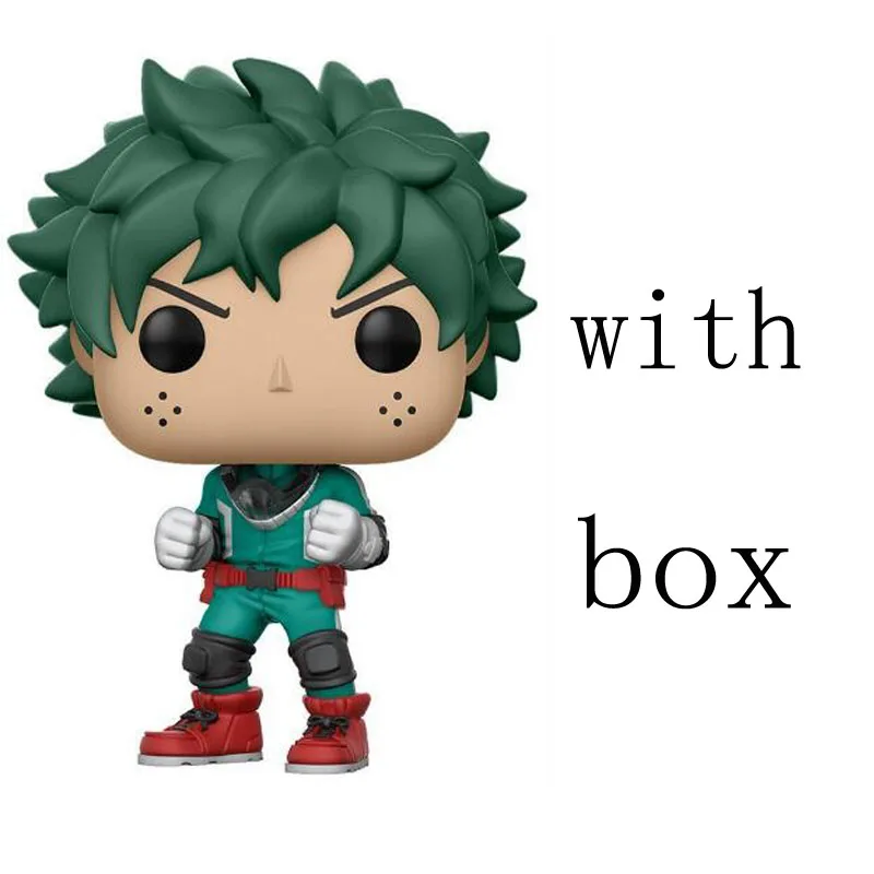 Funko Pop аниме My Hero Academy персонаж Deku& Katsuki& All Might& TODOROKI Tsuyu Милая Виниловая фигурка Коллекция Модель игрушки - Цвет: with retail box