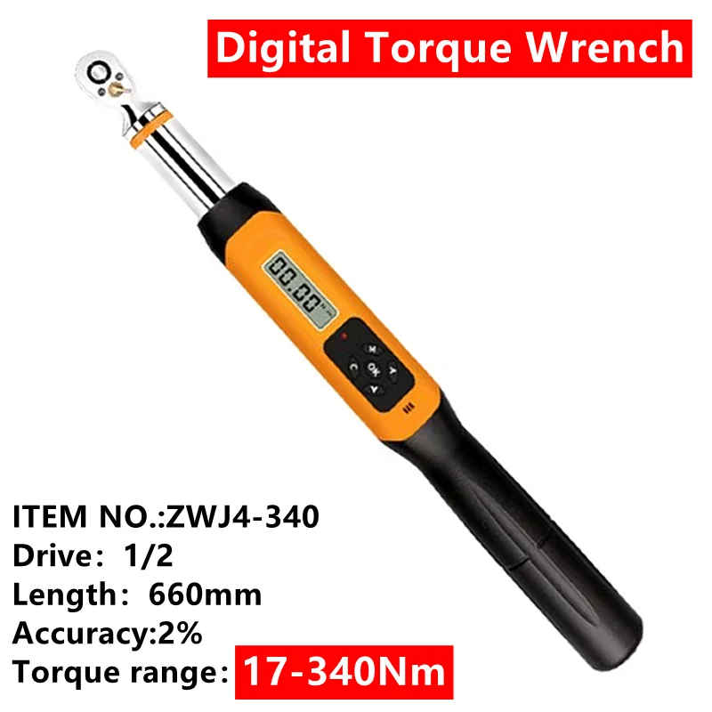 Digital torque wrench Adjustable Professional Electronic Torque Wrench