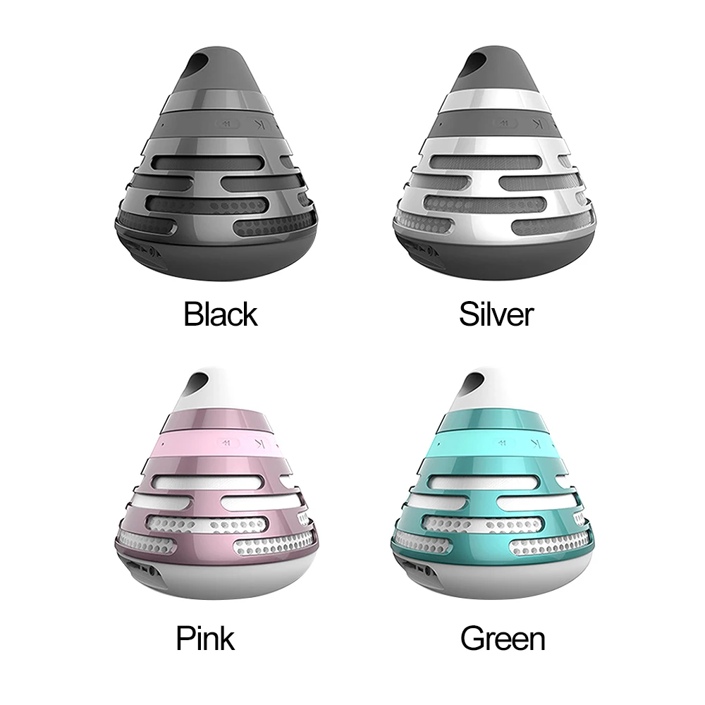 BS-06 Bluetooth V5.0 Speakers Wireless Portable Speaker Built-in Microphone FM AUX TF Card Hands-free Phone Bluetooth Speaker