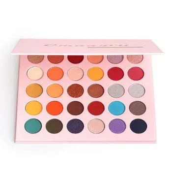 

30 Colors Pearlescent Matte Eyeshadow Palette Waterproof Eye Make Up Cosmetic Shimmer Pigmented Eye Shadow Powder 2020
