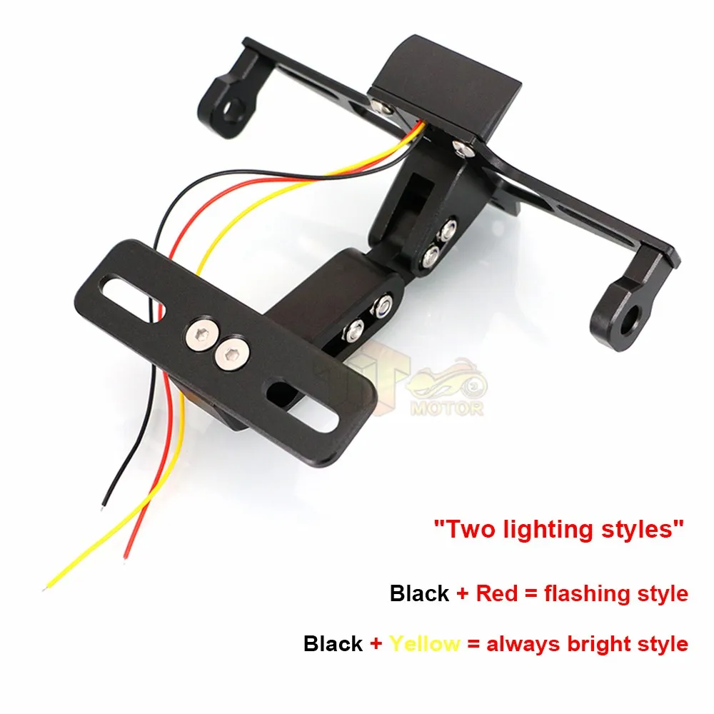 Держатель для мотоцикла с регулируемым углом номерного знака Yamaha R1 R6 R3 R15 R25 FZ1 FZ6 FZ8