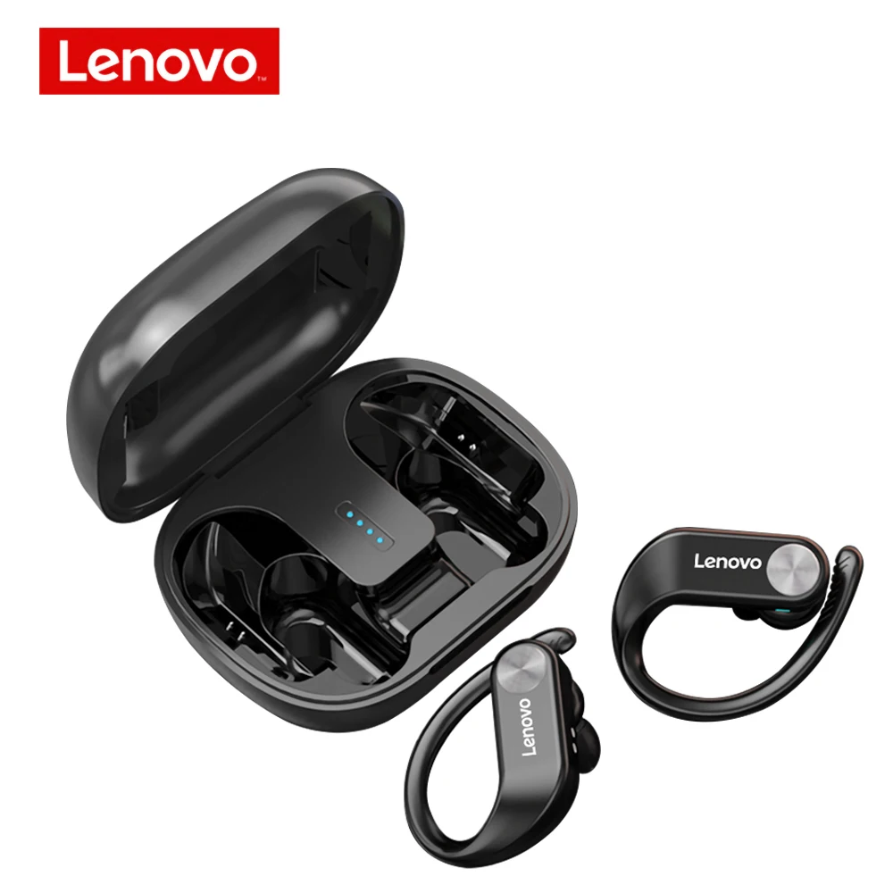 Lenovo LP7 TWS Bluetooth Earbuds Bass Stereo Sports Waterproof IPX5 Wireless Headphones with mic Ear Hook Touch Control Headsets |