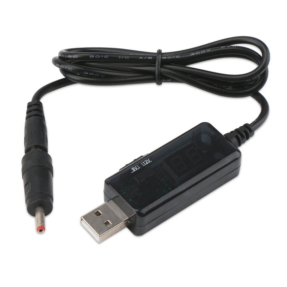 

5V To 9V 12V Home USB Booster Charging Convenient Power Supply Digital Voltage Practical Step-up Converter Durable Adapter Cable