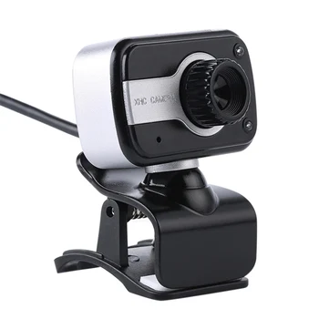 

Net Class Live Broadcast USB 2.0 HD Webcam Desktop Laptop PC Video Calling Adjustable Computer Accessories With Microphone