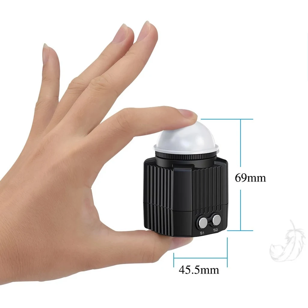 60m Waterproof Underwater Scuba Diving LED Video Light Sport Camera Diving Lamp Accessories