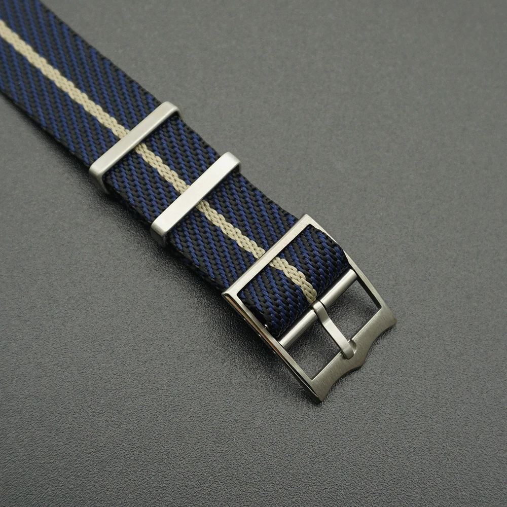 A Single Pass Nato Style Special Nylon Fabric Wrist Bracelet Band Nato Strap 20mm 22mm For 3