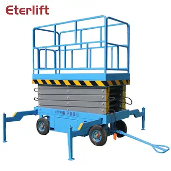 

6-18m capacity Hydraulic Mobile Scissor Lift For Repairing