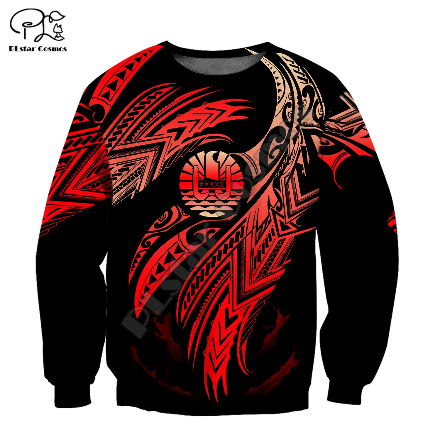 NewFashion French Polynesia Art Tahiti Country Flag Tribal Culture Retro Tracksuit 3DPrint Men/Women Autumn Colorful Hoodies B34