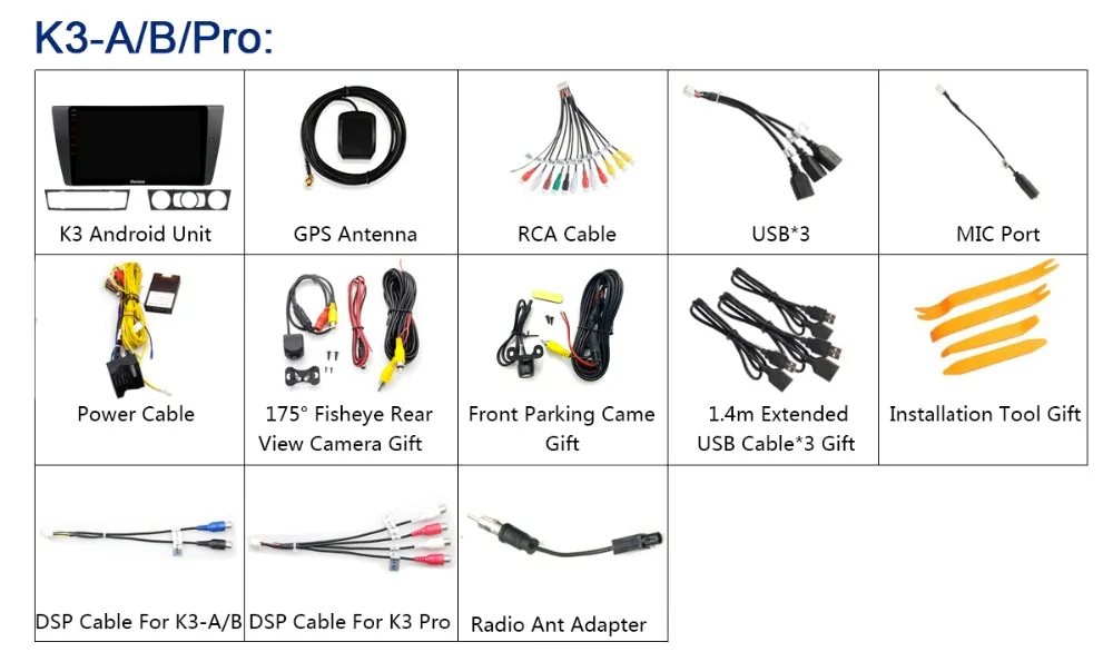 Flash Deal 360° 4×Camera 4G LTE Android 9.0 4G+64G GPS Radio CarPlay SPDIF DSP Car Multimedia Player for BMW 3 Series E90 E92 E91 E93 1din 28