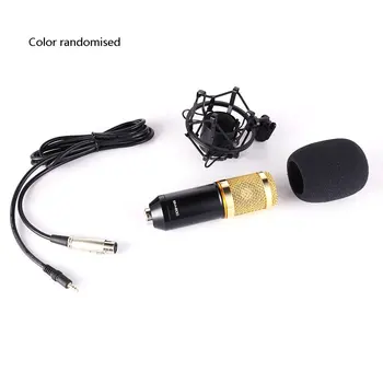 

BM-700 Computer karaoke voice microphone mobile phone microphone condenser microphone bracket set