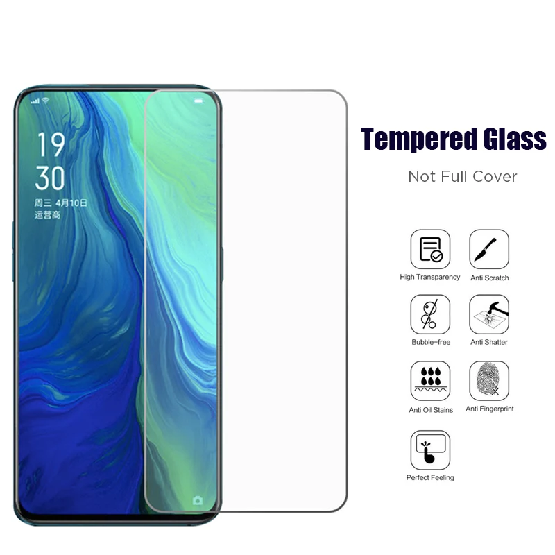 Защитное стекло HD для OPPO R15 Pro Reno2 Z A39 A8 A91 A5 A9 (2020) | Мобильные телефоны и аксессуары