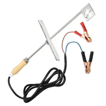 Новое поступление 1 предмет пчелы испарителя 12V щавелевой кислоты испаритель Hive с сопротивлением Клещи для удаления 150W Металл+ бревна Пчеловодство испарителя