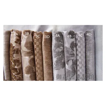 

Top Grade Thick And Solid European Classical Cotton Linen Chiffon Sofa Fabric Jaccquard Chenille Velvet Wood Gasket Set CR14-117