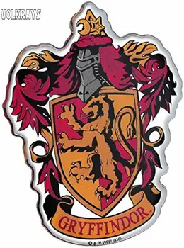 

Volkrays Personality Car Sticker Fan Emblems Gryffindor Crest Accessories Reflective PVC Decal for Skoda Nissan Kia,10cm*8cm
