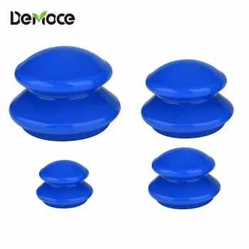 

4Pcs/set Silicone Massage Cup Deep Tissue Massage Cup Body Massager Vacuum Therapy Cup Massagem Face Cup Cellulite Health Care