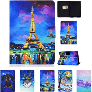 

Print Cartoon Case For Amazon kindle Paperwhite 1 2 3 4 DP75SDI Paperwhite 2018 10th Generation E-book Cover Protective Shell