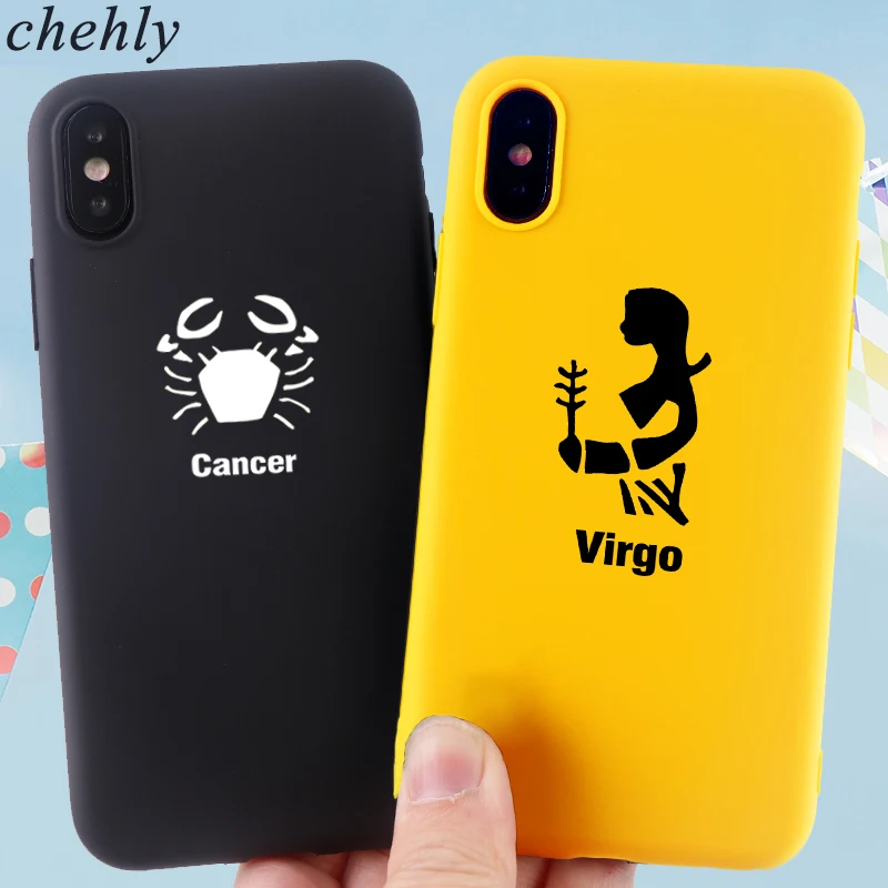 Чехол для телефона Twelve concellations iPhone 6s 7 8 11 Plus Pro X XS Max XR мягкие силиконовые чехлы