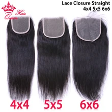 Perruque Lace Closure wig brésilienne lisse – Queen Hair, 4x4 5x5 6x6, Swiss Lace, 100% cheveux naturels, Top, boutique officielle