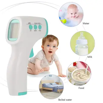 

Handheld Digital Portable Infrared body Thermometer Non-contact Forehead Temperature Gun Tools Hand-held Baby Adult Temperature