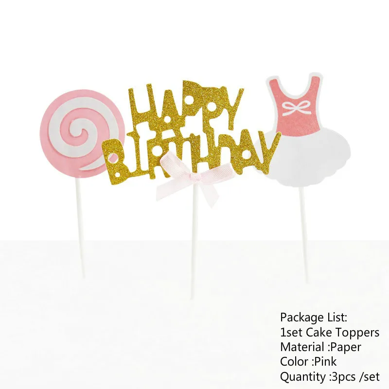 Первый день рождения, детская вечеринка, подарок, розовая/синяя Золотая фольга, бумажная салфетка под тарелку кружку, детский душ, свадьба, сделай сам, украшение, посуда, принадлежности - Цвет: Cake strip A